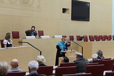 Danke f�r die interessante Diskussion!

Informationsfahrt in den Bayerischen Landtag mit einer Besuchergruppe am 22.09.2014
