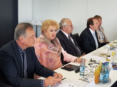 Gespräch bei der IHK Nürnberg für Mittelfranken - 
Gemeinsam die wirtschaftliche Entwicklung der Metropolregion voranzubringen ist unser Ziel!
