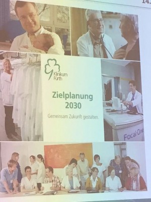 Die Zielplanung 2030 für das Klinikum Fürth stand im Mittelpunkt des Gespräches mit der Bayerischen Staatsministerin für Gesundheit und Pflege Melanie Huml, das ich vermitteln konnte.