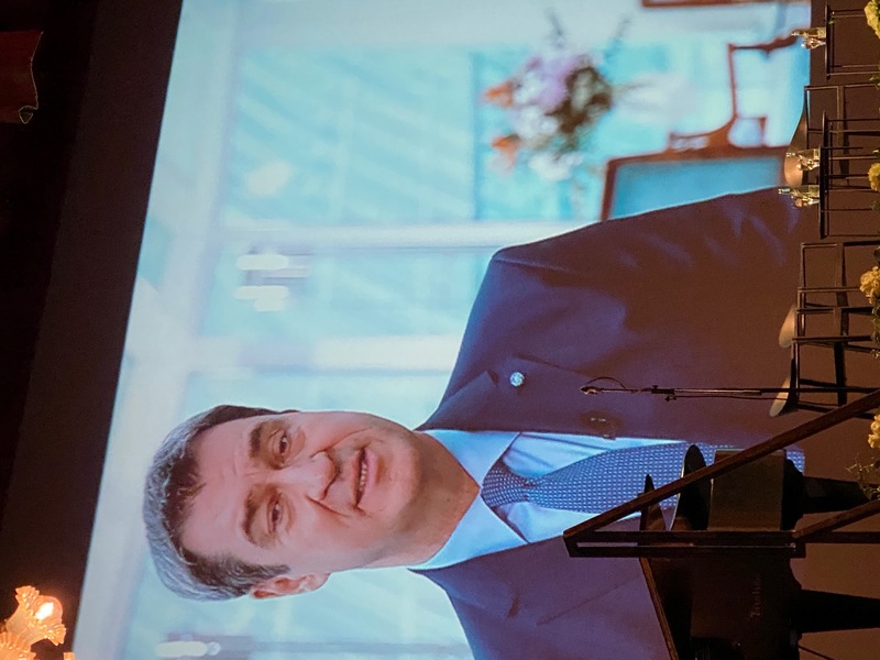 Ministerpräsident Dr.  Markus Söder hat per Zuschaltung gratuliert.
Foto: Petra Guttenberger