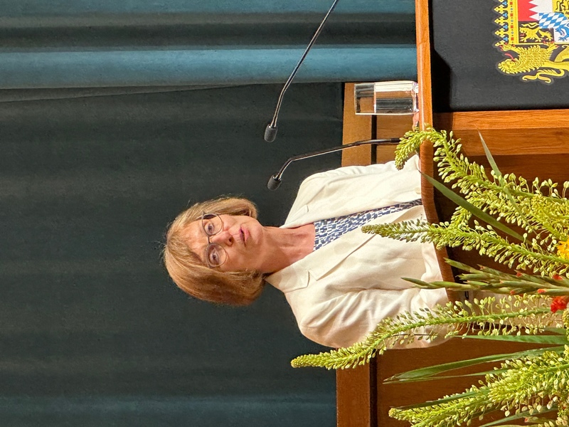 Neue Präsidentin des Amtsgerichts Nürnberg: Frau Dr. Margit Zorn. Hier bei der Amtseinführung.
Foto: Petra Guttenberger 