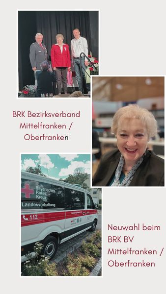 Neuwahl beim BRK Bezirksverband Mittelfranken / Oberfranken: Gerne habe ich den Kreisvorsitzenden offiziell vertreten und an den Ehrungen und Wahlen teilgenommen. Ein großes Zeichen der Wertschätzung war die Anwesenheit und das Grußwort der Präsidentin. Mein großer Dank gilt allen, die sich Tag für Tag für das Wohl der Allgemeinheit engagieren. Herzlichen Glückwunsch zur Wahl!