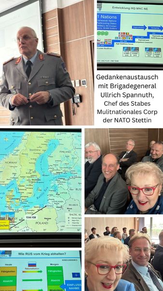 Nur eine glaubwürdige und konsequente Abschreckung durch die NATO sichert den Frieden - dies wurde mehr als deutlich. Klar wurde auch, dass wir den Fake News in "Russia Today" eine internationale Alternative entgegensetzen müssen.
Fotos: Petra Guttenberger