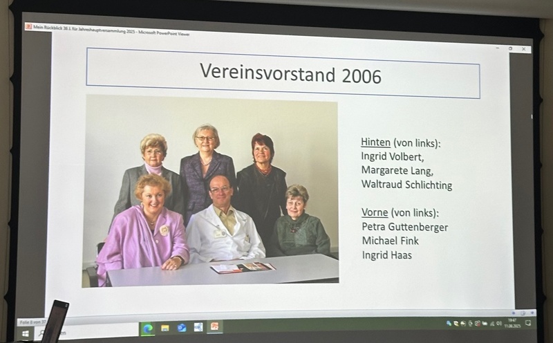 Neuwahl beim Verein der Freunde und Förderer der Onkologie und Palliativmedizin am Klinikum Fürth. Gratulation an Dr. Fink zur Wahl als Ehrenvorsitzender - ich freue mich auf die Zusammenarbeit mit dem neuen Vorsitzenden Prof. Dr. Thomas Schneider. Seit der Gründung des Vereins ist es uns immer ein Anliegen gewesen, die Versorgung am Klinikum Fürth mit Impulsen zu verbessern, die nicht vom üblichen Krankenhausbudget getragen werden.
Foto: Verein der Freunde und Förderer der Onkologie und Palliativmedizin
