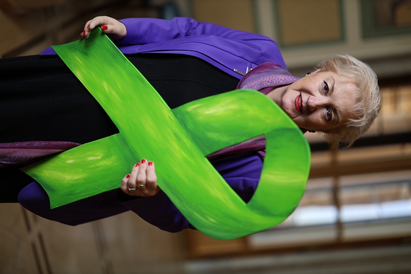 "Woche der seelischen Gesundheit" - wir setzen Zeichen im Landtag gegen die Diskriminierung von Menschen mit psychischen Erkrankungen! Annähernd jeder Dritte erkrankt im Laufe eines Jahres an einer psychischen Erkrankung. Dies ist für die Betroffen und deren Angehörigen oft mit massivem Leid verbunden. Foto: Pressestelle LT