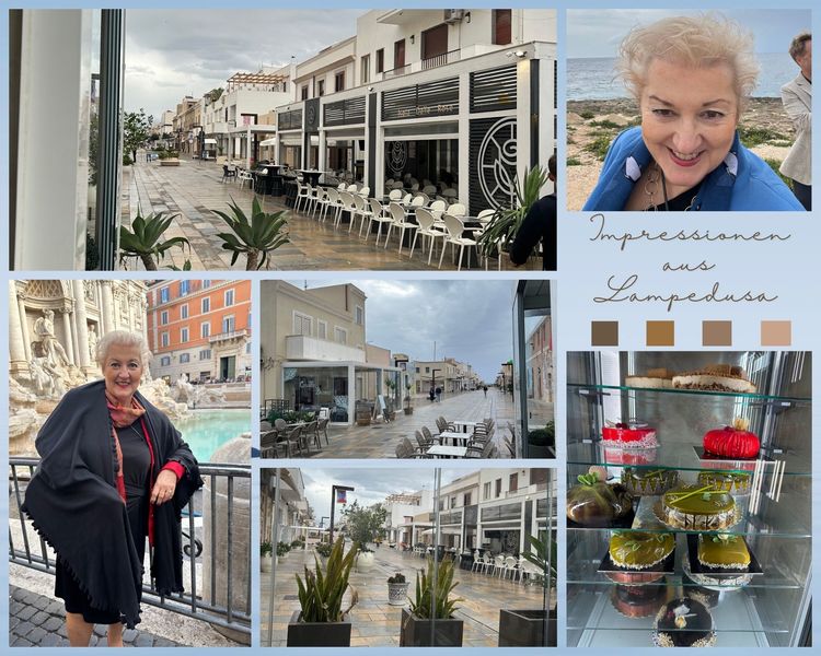Auch wenn wir die Insel nur im Regen erleben konnten, war ihr Charme doch spürbar. Wie bereits ausgeführt, ist Lampedusa nach wie vor eine als Reiseziel beliebte, touristisch genutzte Insel und die Migrantinnen und Migranten aus dem Hotspot werden in kurzer Zeit - spätestens nach zwei Tagen - auf das Festland oder Sizilien verlegt.
Fotos: P. Guttenberger 