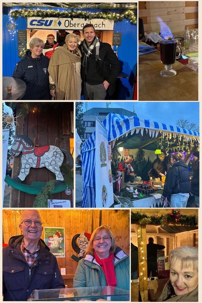 Weihnachtsmarkt in Oberasbach: heimelig, abwechslungsreich und &uuml;beraus stimmungsvoll - toll, was die vielen &ouml;rtlichen Vereine und die Partnerst&auml;dte alles auf die Beine stellen. Ich freue mich schon auf&acute;s n&auml;chste Jahr! Foto: P. Guttenberger, privat