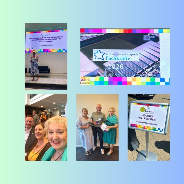 InKluJob-Messe - Inklusion ist kein Thema, um nur dar&uuml;ber zu reden, Inklusion muss gelebt werden! Unser gesellschaftliches Ziel muss es deshalb sein, Menschen mit Behinderung auf dem 1. Arbeitsmarkt fest zu verankern. Die InKluJob bietet dazu eine wichtige Hilfe. Neben Anbietern verschiedener Beratungs- und Hilfsangeboten sind auch Firmen mit ihren St&auml;nden vertreten, um Menschen mit Behinderung, die eine Ausbildung, Arbeit oder neue berufliche Wege suchen, entsprechend zu informieren. Auch Workshops, Stadionf&uuml;hrungen und viel Informatives geh&ouml;rten zum Programm. Ich bin wirklich sehr beeindruckt vom Angebot und der absolut positiven Stimmung.
Fotos: privat